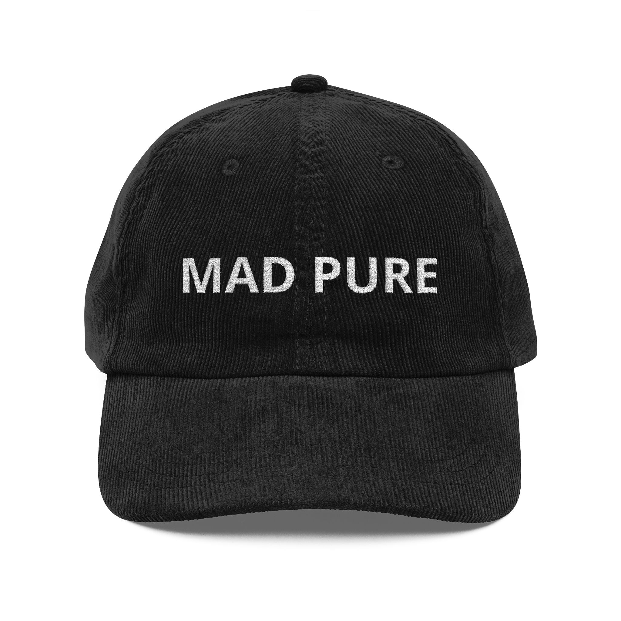 Mad Pure Embroidered Corduroy Cap