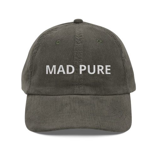 Mad Pure Embroidered Corduroy Cap