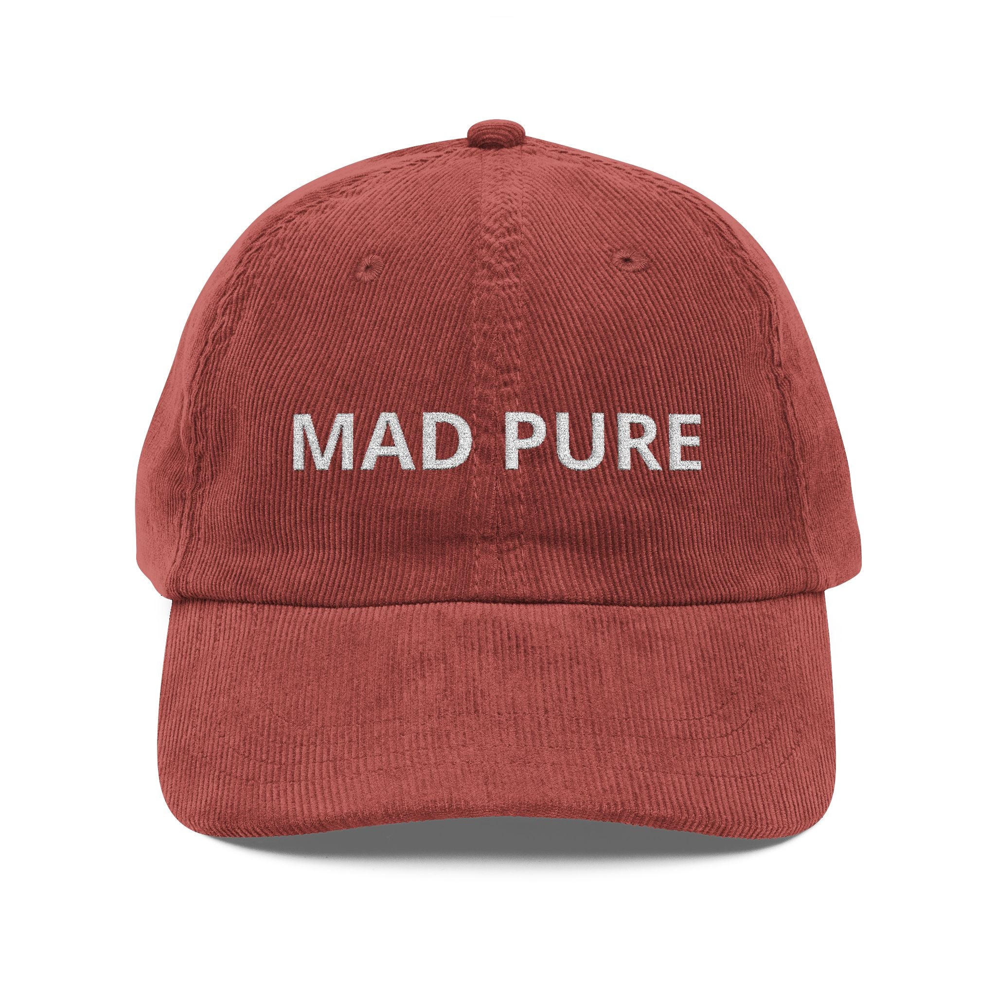 Mad Pure Embroidered Corduroy Cap