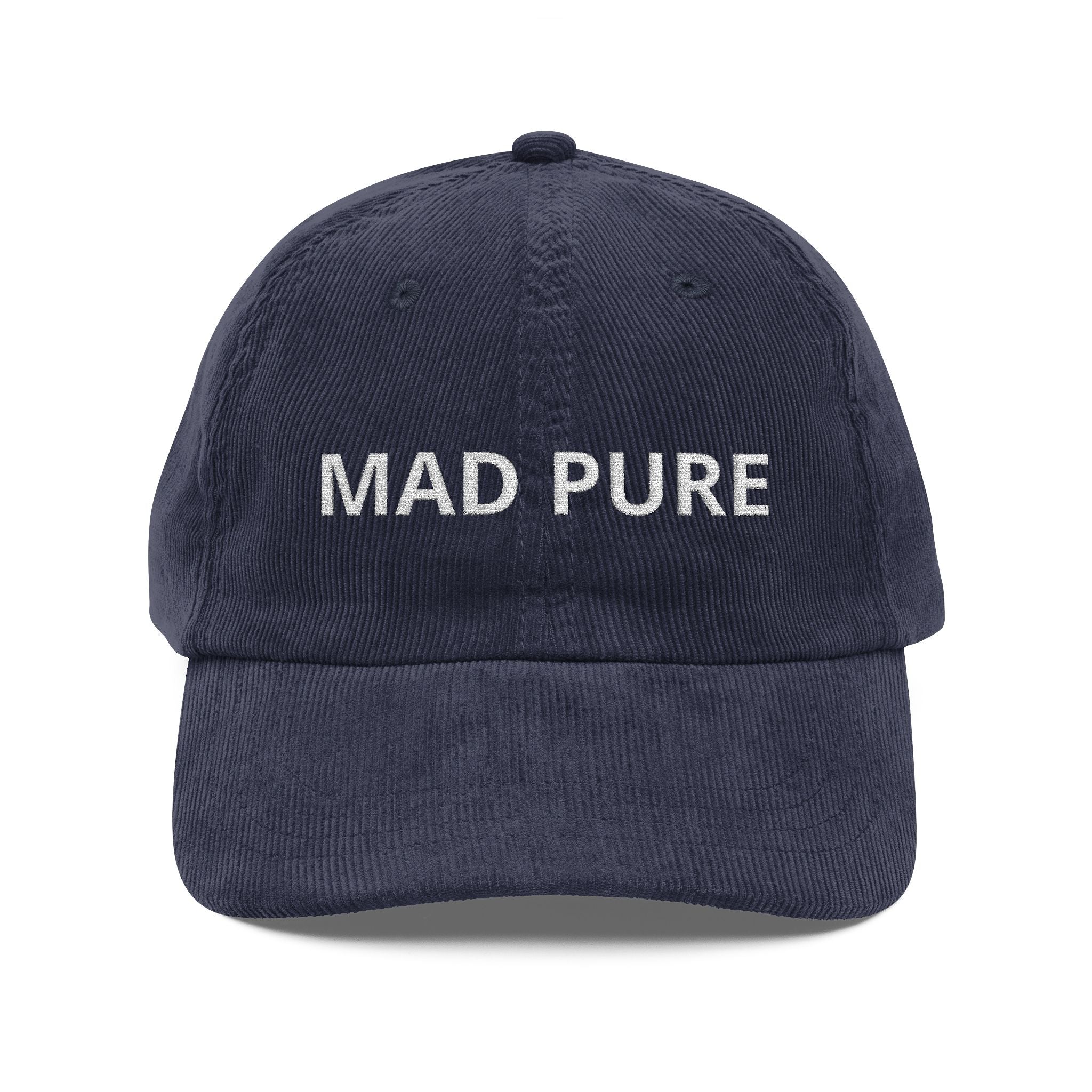 Mad Pure Embroidered Corduroy Cap
